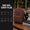 image:imageReebok Element Backpack for Men amp Women Spacious Bag for Gym Work Travel  Durable WaterResistant Fabric with a Dedicated Laptop Compartment Padded Adjustable Straps and Multiple Organizer PocketsElement III  Villa Brown
