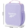 image:imageReebok Kids Insulated Lunch Bag for Boys amp Girls Durable Lunchbox  Lightweight Two Zippered Compartments Keep Meals amp Snacks Fresh Easy Top Handle Mesh Side Pocket WipeCleanBrooks Lavender