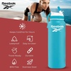 image:imageReebok Lifestyle Stainless Steel Water Bottle  Insulated Water Bottle 32 oz With Straw  Double Wall Vacuum Insulated Sports Water Bottle BPA FreeBlue