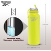 image:imageReebok Lifestyle Stainless Steel Water Bottle  Insulated Water Bottle 32 oz With Straw  Double Wall Vacuum Insulated Sports Water Bottle BPA FreeYellow