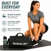 image:imageReebok Lightweight Unisex Carry On Gym Duffle Bag for Men amp Women Sports  Durable WaterResistant Fabric Roomy Compartments Adjustable Shoulder Strap amp Dual Handles Overnight amp Weekend TravelDenver  Black