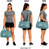 image:imageReebok Lightweight Unisex Carry On Gym Duffle Bag for Men amp Women Sports  Durable WaterResistant Fabric Roomy Compartments Adjustable Shoulder Strap amp Dual Handles Overnight amp Weekend TravelDenver  Trellis
