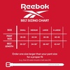 image:imageReebok Mens Golf Belt  Athletic Performance  Lightweight  Casual  Breathable  Comfort  VersatileNylon Webbing  Black