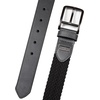 image:imageReebok Mens Golf Belt  Athletic Performance  Lightweight  Casual  Breathable  Comfort  VersatileNylon Webbing  Black