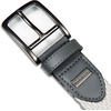 image:imageReebok Mens Golf Belt  Athletic Performance  Lightweight  Casual  Breathable  Comfort  VersatileNylon Webbing  Grey
