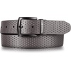 image:imageReebok Mens Golf Belt  Athletic Performance  Lightweight  Casual  Breathable  Comfort  VersatileReversible Perforated Leather  BlackGrey