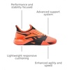 image:imageReebok Mens Nano Court Sport Mens Pickleball Or Tennis Shoes for MenDigital CoralBlackGrey 6