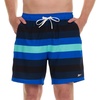 image:imageReebok Mens Swim Trunks with Mesh Liner 7 Inseam Quick Drying Mens Bathing Suit Board Shorts for Swimming and BeachBlue Multi