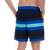 image:imageReebok Mens Swim Trunks with Mesh Liner 7 Inseam Quick Drying Mens Bathing Suit Board Shorts for Swimming and BeachBlue Multi