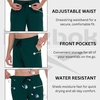 image:imageReebok Mens Swim Trunks with Mesh Liner 7 Inseam Quick Drying Mens Bathing Suit Board Shorts for Swimming and BeachGreen