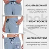 image:imageReebok Mens Swim Trunks with Mesh Liner 7 Inseam Quick Drying Mens Bathing Suit Board Shorts for Swimming and BeachGrey