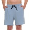 image:imageReebok Mens Swim Trunks with Mesh Liner 7 Inseam Quick Drying Mens Bathing Suit Board Shorts for Swimming and BeachGrey