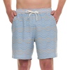 image:imageReebok Mens Swim Trunks with Mesh Liner 7 Inseam Quick Drying Mens Bathing Suit Board Shorts for Swimming and BeachGrey Multi