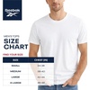 image:imageReebok Mens Tank Top  3 Pack5 Pack Super Soft Cotton Blend Ribbed Sleeveless Undershirts amp Muscle Tees for MenWhite 3pk