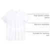 image:imageReebok Mens Undershirts  5 Pack Cotton Crewneck amp VNeck Short Sleeve  Smooth DistractionFree Layering Fit Breathable Softness with Flexible Comfort That Feels Great All DayCrew White