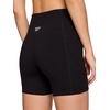 image:imageReebok Odyssey Highrise Womens Compression Shorts  5 InseamBlack
