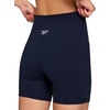 image:imageReebok Odyssey Highrise Womens Compression Shorts  5 InseamDark Saphhire