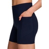 image:imageReebok Odyssey Highrise Womens Compression Shorts  5 InseamDark Saphhire