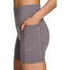 image:imageReebok Odyssey Highrise Womens Compression Shorts  5 InseamFlint Grey Heather