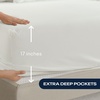 image:imageReebok Queen Sheet Set from Tencel Eucalyptus  Soft Cooling amp Breathable for Hot Sleepers Deep Pocket Up to 17 Inches 4Pc Hotel Luxury Bedding Set Bedsheet amp Pillowcases Niagara Mist QueenWhite
