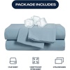 image:imageReebok Queen Sheet Set from Tencel Eucalyptus  Soft Cooling amp Breathable for Hot Sleepers Deep Pocket Up to 17 Inches 4Pc Hotel Luxury Bedding Set Bedsheet amp Pillowcases Niagara Mist QueenNiagara Mist  Blue