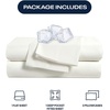 image:imageReebok Queen Sheet Set from Tencel Eucalyptus  Soft Cooling amp Breathable for Hot Sleepers Deep Pocket Up to 17 Inches 4Pc Hotel Luxury Bedding Set Bedsheet amp Pillowcases Niagara Mist QueenWhite
