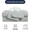 image:imageReebok Queen Sheet Set from Tencel Eucalyptus  Soft Cooling amp Breathable for Hot Sleepers Deep Pocket Up to 17 Inches 4Pc Hotel Luxury Bedding Set Bedsheet amp Pillowcases Niagara Mist QueenLunar Rock  Grey