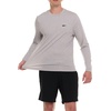 image:imageReebok Rash Guard for Men Long Sleeve Mens Swim Shirt Fishing Hiking UPF 50 UV ProtectionGrey