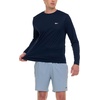 image:imageReebok Rash Guard for Men Long Sleeve Mens Swim Shirt Fishing Hiking UPF 50 UV ProtectionNavy
