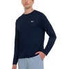 image:imageReebok Rash Guard for Men Long Sleeve Mens Swim Shirt Fishing Hiking UPF 50 UV ProtectionNavy