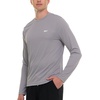 image:imageReebok Rash Guard for Men Long Sleeve Mens Swim Shirt Fishing Hiking UPF 50 UV ProtectionSlate