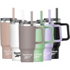 image:imageReebok Stainless Steel Tumbler With Lifestyle Design  40oz Tumbler With Handle  Double Wall Tumbler Vacuum Insulated  Leak Proof Tumbler For Men amp Women Black RBHS1006BKGray