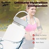 image:imageReebok Stainless Steel Wide Mouth Water Bottle With Flex Cap For Outdoor  32 oz  Double Wall Vacuum Insulated Sports Water Bottle With Silicone Sleeves BPA Free WhiteWhite