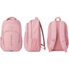 image:imageReebok Travel Backpack Water Resistant Everyday Bag with Laptop Sleeve  Padded Back Panel Adjustable Straps Front Zip Pocket Side Mesh Pockets Durable Nylon Build Easycare FabricSonny Smokey Rose