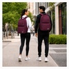 image:imageReebok Travel Backpack Water Resistant Everyday Bag with Laptop Sleeve  Padded Back Panel Adjustable Straps Front Zip Pocket Side Mesh Pockets Durable Nylon Build Easycare FabricKasey Grape Wine