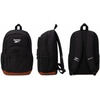 image:imageReebok Travel Backpack Water Resistant Everyday Bag with Laptop Sleeve  Padded Back Panel Adjustable Straps Front Zip Pocket Side Mesh Pockets Durable Nylon Build Easycare FabricHarber Black