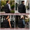 image:imageReebok Travel Backpack Water Resistant Everyday Bag with Laptop Sleeve  Padded Back Panel Adjustable Straps Front Zip Pocket Side Mesh Pockets Durable Nylon Build Easycare FabricKasey Black