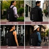 image:imageReebok Travel Backpack Water Resistant Everyday Bag with Laptop Sleeve  Padded Back Panel Adjustable Straps Front Zip Pocket Side Mesh Pockets Durable Nylon Build Easycare FabricSonny Black