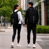 image:imageReebok Travel Backpack Water Resistant Everyday Bag with Laptop Sleeve  Padded Back Panel Adjustable Straps Front Zip Pocket Side Mesh Pockets Durable Nylon Build Easycare FabricSonny Black