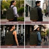 image:imageReebok Travel Backpack Water Resistant Everyday Bag with Laptop Sleeve  Padded Back Panel Adjustable Straps Front Zip Pocket Side Mesh Pockets Durable Nylon Build Easycare FabricHarber Hunder Green