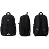 image:imageReebok Travel Backpack Water Resistant Everyday Bag with Laptop Sleeve  Padded Back Panel Adjustable Straps Front Zip Pocket Side Mesh Pockets Durable Nylon Build Easycare FabricBristol Black
