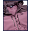 image:imageReebok Womens 3in1 Softshell Ski Jacket with Removable Puffer Liner  Waterproof Shell Pairs with a Zipin Insulated Layer for YearRound Versatility Ideal for Alpine Trips or Everyday WearOrchid Pink
