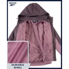 image:imageReebok Womens 3in1 Softshell Ski Jacket with Removable Puffer Liner  Waterproof Shell Pairs with a Zipin Insulated Layer for YearRound Versatility Ideal for Alpine Trips or Everyday WearOrchid Pink