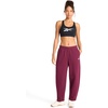 image:imageReebok Womens Barrel Pant Standard Fit 28 Inseam Midweight CottonPoly FabricBlack Cherry