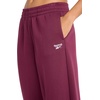 image:imageReebok Womens Barrel Pant Standard Fit 28 Inseam Midweight CottonPoly FabricBlack Cherry