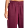 image:imageReebok Womens Barrel Pant Standard Fit 28 Inseam Midweight CottonPoly FabricBlack Cherry