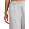 image:imageReebok Womens Barrel Pant Standard Fit 28 Inseam Midweight CottonPoly FabricGrey Heather
