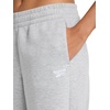 image:imageReebok Womens Barrel Pant Standard Fit 28 Inseam Midweight CottonPoly FabricGrey Heather