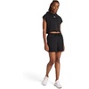 image:imageReebok Womens Basketball Off Court Cropped Hoodie Relaxed Fit Lightweight CottonPoly Performance FabricBlack