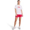 image:imageReebok Womens Big Logo 100 Cotton Lightweight Crewneck TShirt Relaxed FitWhite  Gs Hot as F
